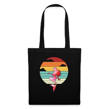 Mermaid Beauty Retro Fin Sparkle Sea Elegant - Tote Bag - black - Front