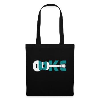 ukulele - Tote Bag - black - Front
