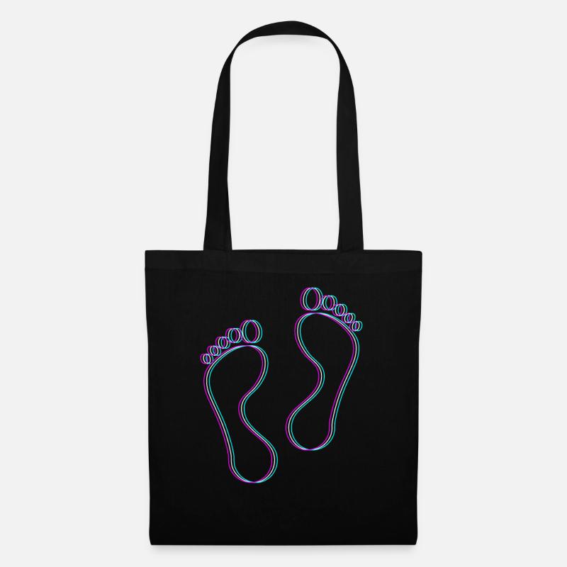 Fußpflege Pediküre Podologe Nagelstudio Geschenk - Stoffbeutel - Schwarz