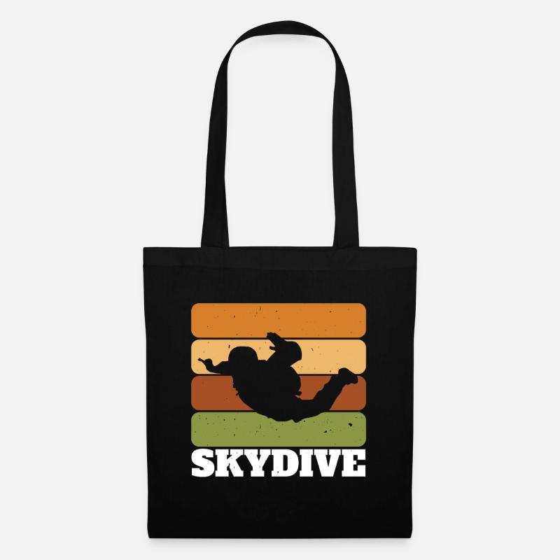 Skydive - Stoffbeutel - Schwarz