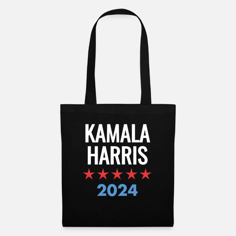 KAMALA HARRIS 2024 - Stoffbeutel - Schwarz