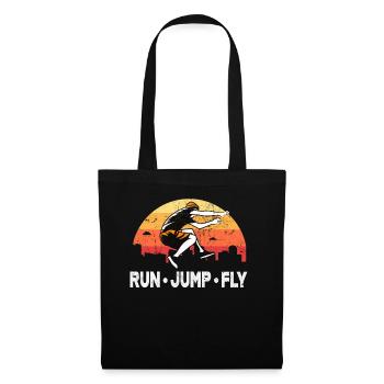 Parkour Run Jump Fly - Tote Bag - black - Front
