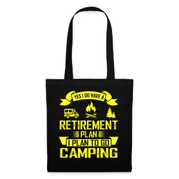 Yes I Do Have A Retirement Plan I Plan To Go - Tote Bag - black - Front