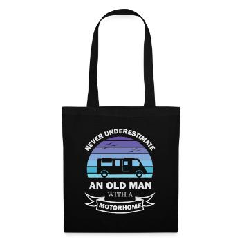 Retired senior motor home - Tote Bag - black - Front