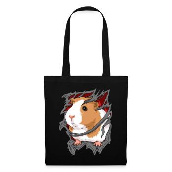 Guinea Pig Gift Men Guinea Pig - Tote Bag - black - Front