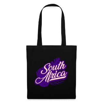 Afrique du Sud Afrique - Sac en tissu - noir - Devant