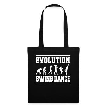 Evolution Swing Dance - Stoffbeutel - Schwarz - Vorne