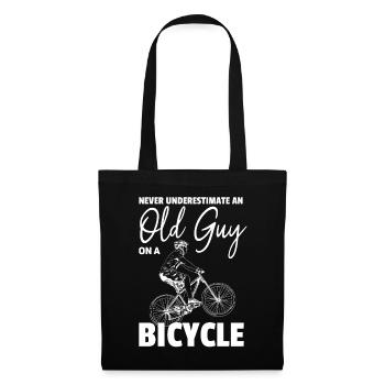 Vélo VTT vélo VTT - Sac en tissu - noir - Devant