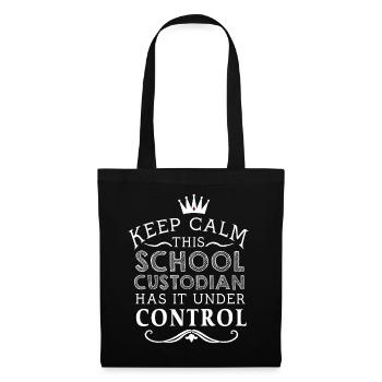 École des gardiens - Sac en tissu - noir - Devant