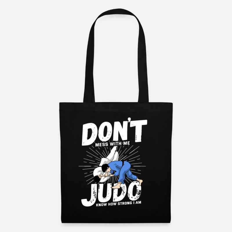 Judo - Stoffbeutel - Schwarz