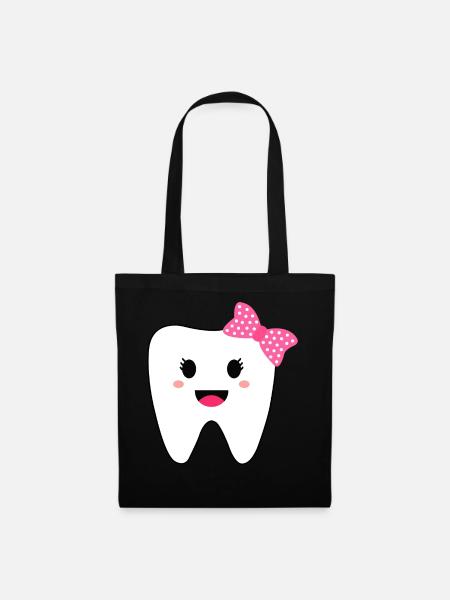 Tooth Fairy Halloween Costumes - Stoffbeutel - Schwarz