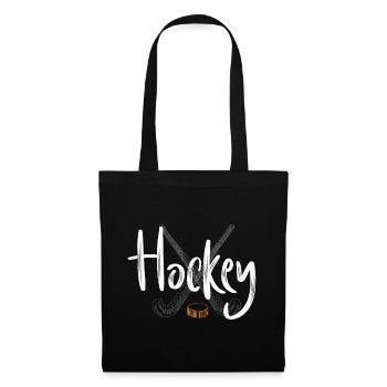 hockey hockey sur gazon hockey bâton sport hockey sur glace - Sac en tissu - noir - Devant