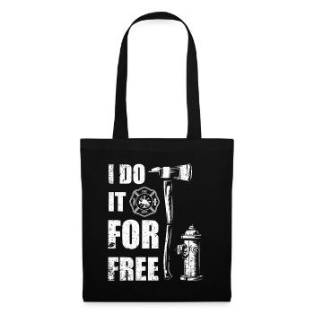 Fire Brigade - Voluntary Fire Brigade - Tote Bag - black - Front