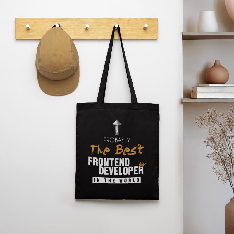 Best Frontend Developer World Engineer Software Tote Bag