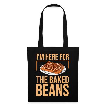 Baked Beans Funny baked beans - Tote Bag - black - Front