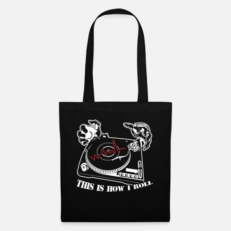 DJ This Is How DJ Roll - Tote Bag - black