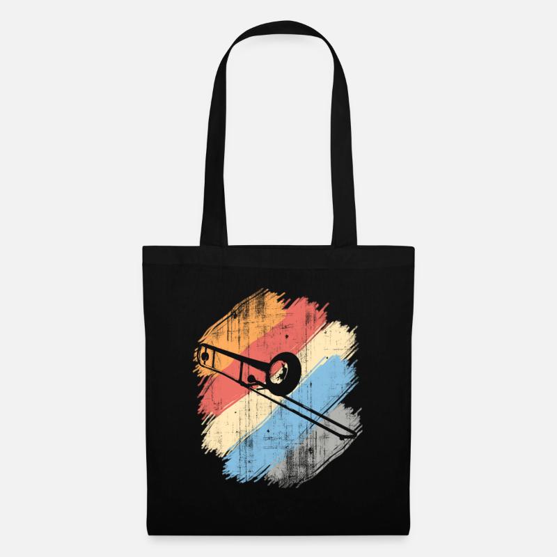 trombone - Sac en tissu - noir