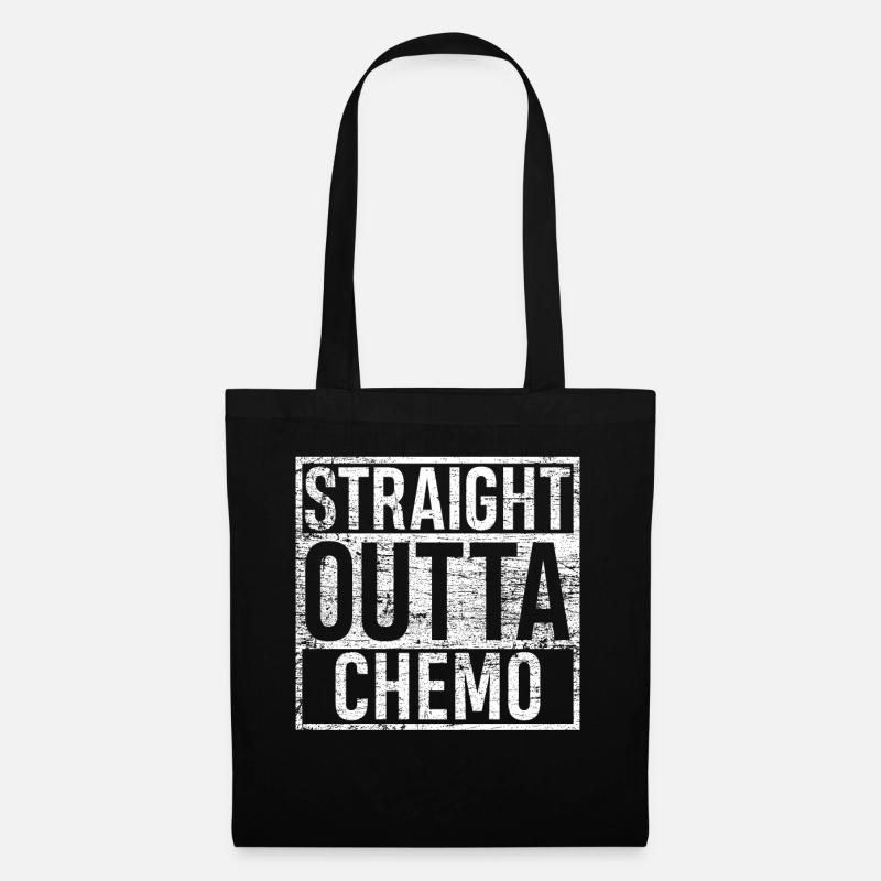 Chemo Chemotherapie - Stoffbeutel - Schwarz