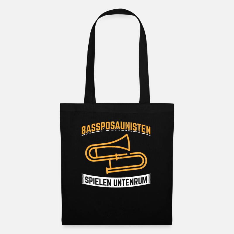 Posaune Orchester - Stoffbeutel - Schwarz