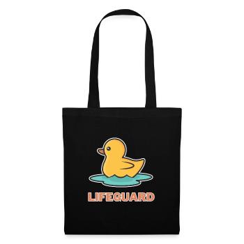 Lifeguard Lifeguard Poolboy Lifeguard - Tote Bag - black - Front