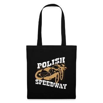 Speedway Polen - Stoffbeutel - Schwarz - Vorne