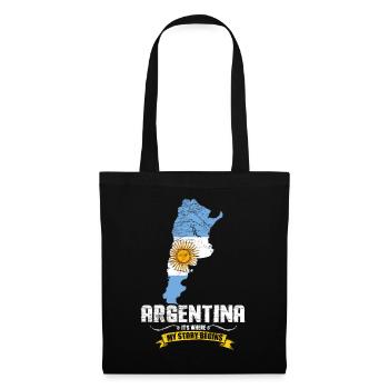 Argentina - Tote Bag - black - Front