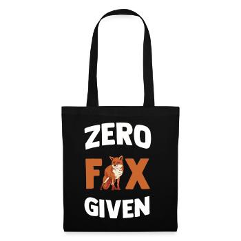 Fox - Tote Bag - black - Front