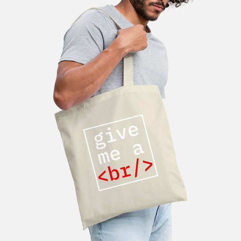 Coder coding break programmer Tote Bag