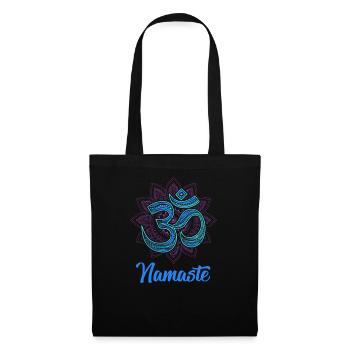 Namaste - Sac en tissu - noir - Devant