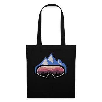 Ski snowboard apres ski saying vintage gift - Tote Bag - black - Front