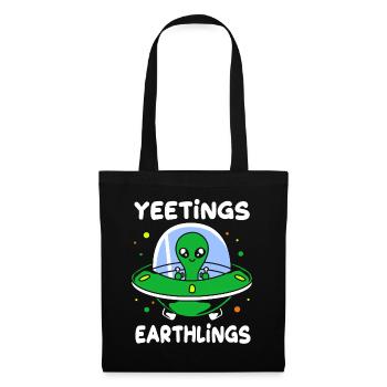 Alien - Stoffbeutel - Schwarz - Vorne
