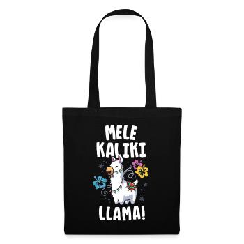 Mele Kalikimaka Shirt For Women Hawaiian Xmas - Tote Bag - black - Front