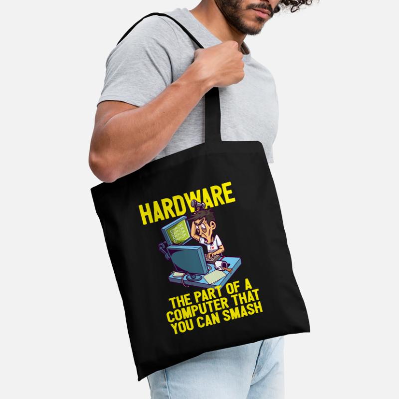 Smash PC Hardware Debugging IT Coder Informatics Tote Bag