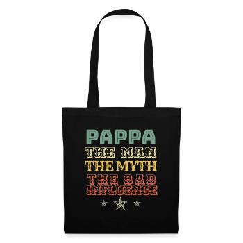 Soccer PAPPA - Tote Bag - black - Front