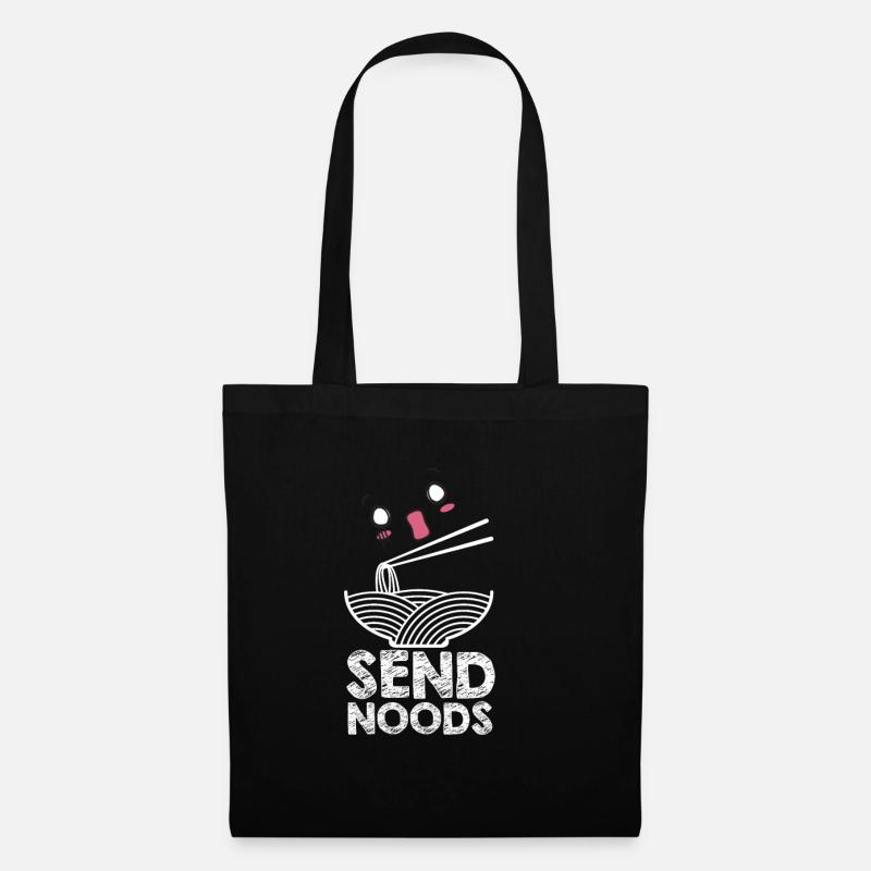 Send Noods - Stoffbeutel - Schwarz