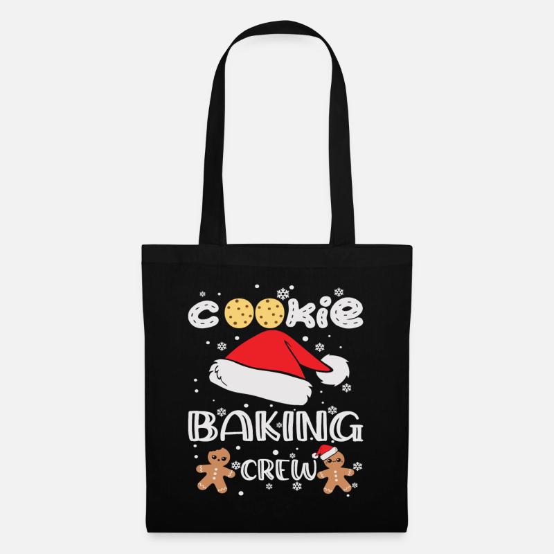 Cookie Baking Crew - Stoffbeutel - Schwarz