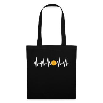 Bitcoin - Sac en tissu - noir - Devant