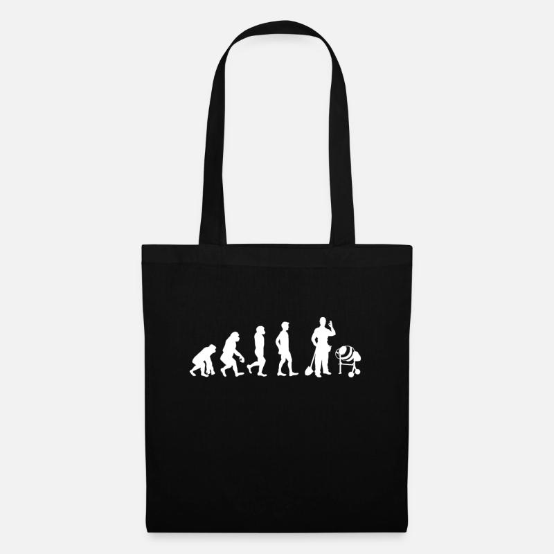 Concrete Mixer Evolution Concreting Botch Mason - Tote Bag - black