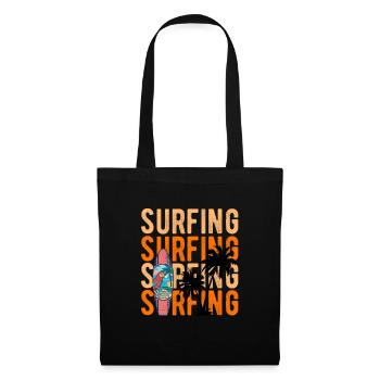 Surf Surf - Sac en tissu - noir - Devant