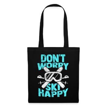 ski - Tote Bag - black - Front