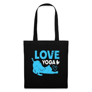 Yoga Yoga Women Yoga outfit Yoga sayings - Tote Bag - black - Front