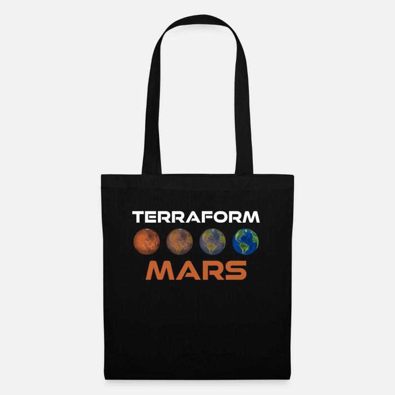 Terraform Mars - Stoffbeutel - Schwarz