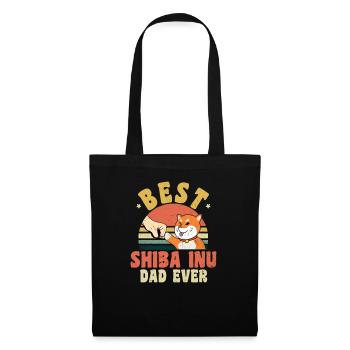 Shiba Inu Best Shiba Inu Dad Gift - Tote Bag - black - Front