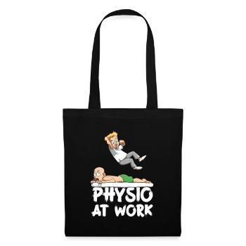 Catch Physiothérapeute Physio at Work - Sac en tissu - noir - Devant