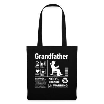 Grandfather Product Description - Stoffbeutel - Schwarz - Vorne
