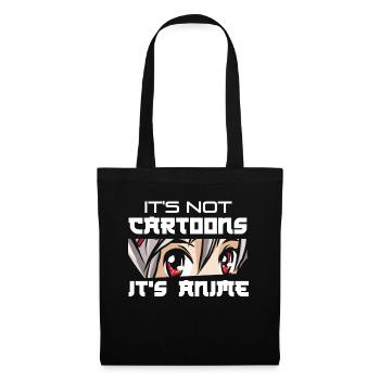 Anime - Sac en tissu - noir - Devant