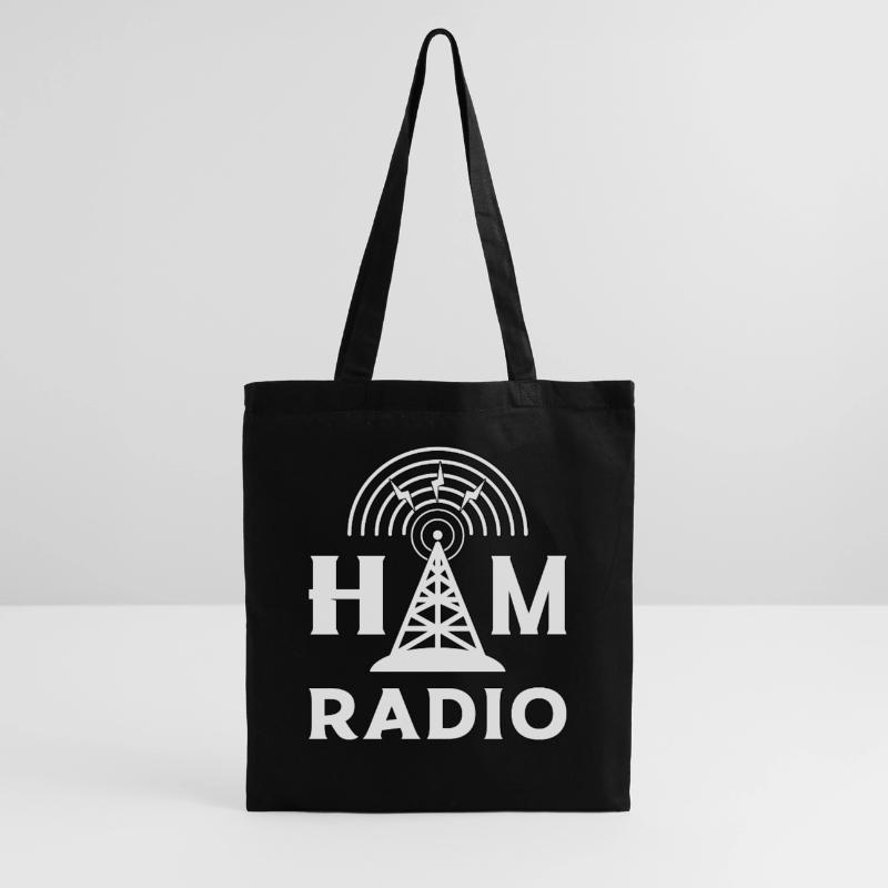 Radio HAM Operator Amateurfunk Antenne Geschenk Stoffbeutel