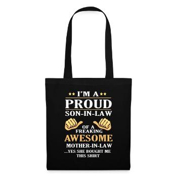 Stepmother stepson - Tote Bag - black - Front