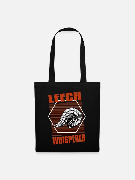 leech whisperer vintage t-shirt - Stoffbeutel - Schwarz