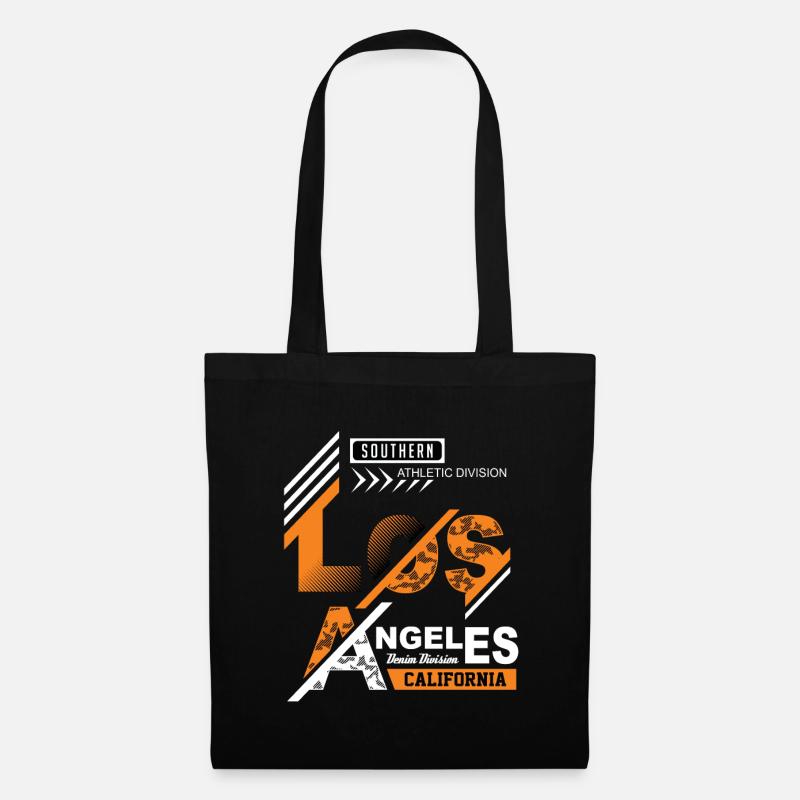 Los Angeles La - Stoffbeutel - Schwarz